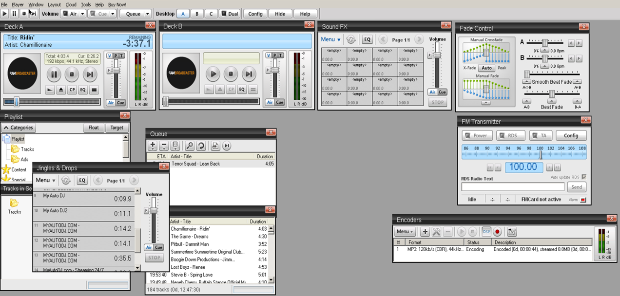 MSCP Pro Control Panel Interface